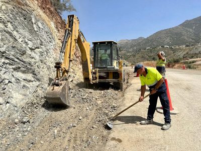 Obras conexión zona norte Torreblanca Fuengirola con AP-7