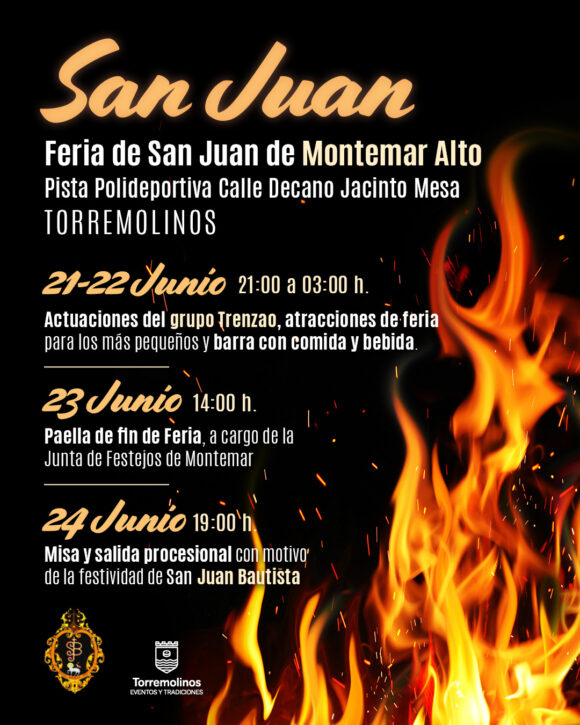 Cartel Feria de San Juan de Montemar