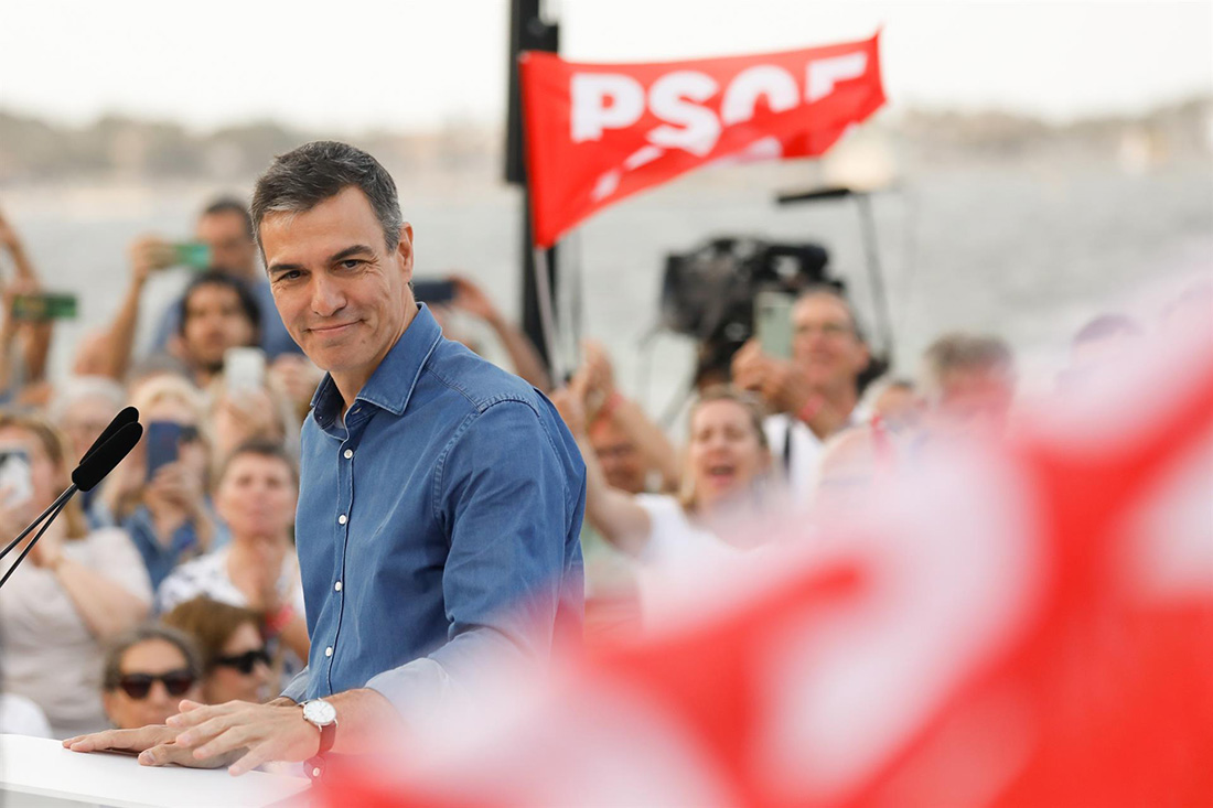 Pedro Sánchez carta