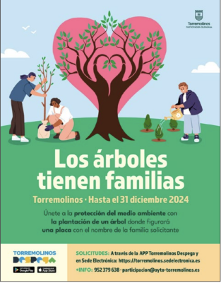 Torremolinos asigna árboles a las familias