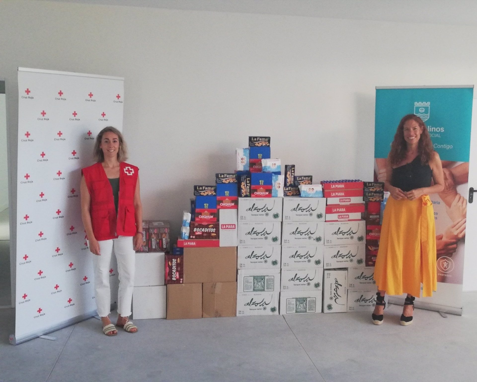 Donación a Cruz Roja en Torremolinos