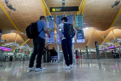 Viajeros aeropuerto