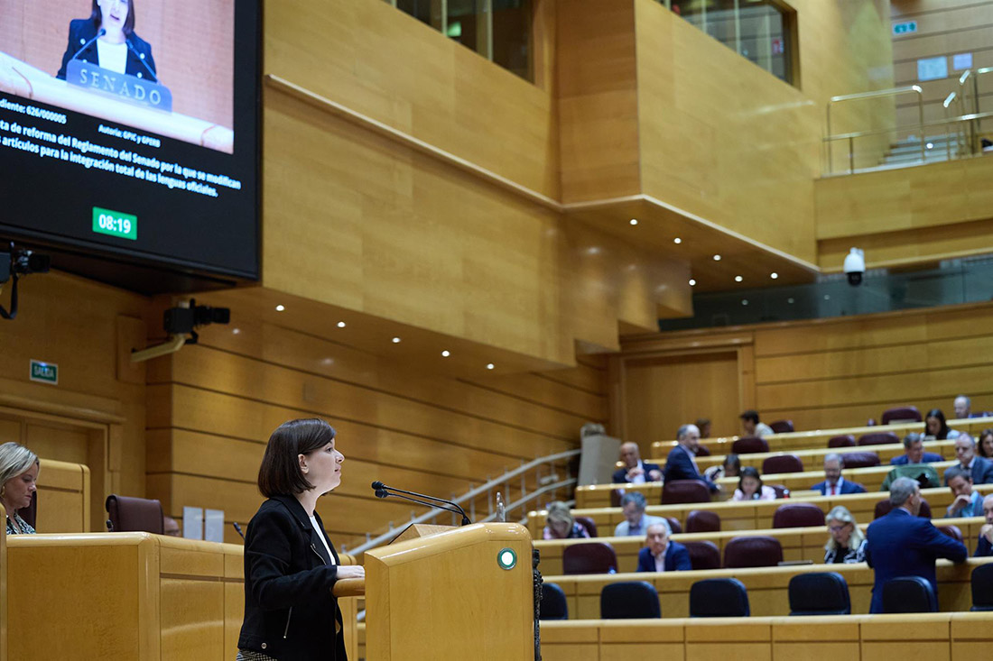 Senado lenguas cooficiales