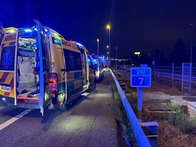 Accidente de tráfico en Las Rozas