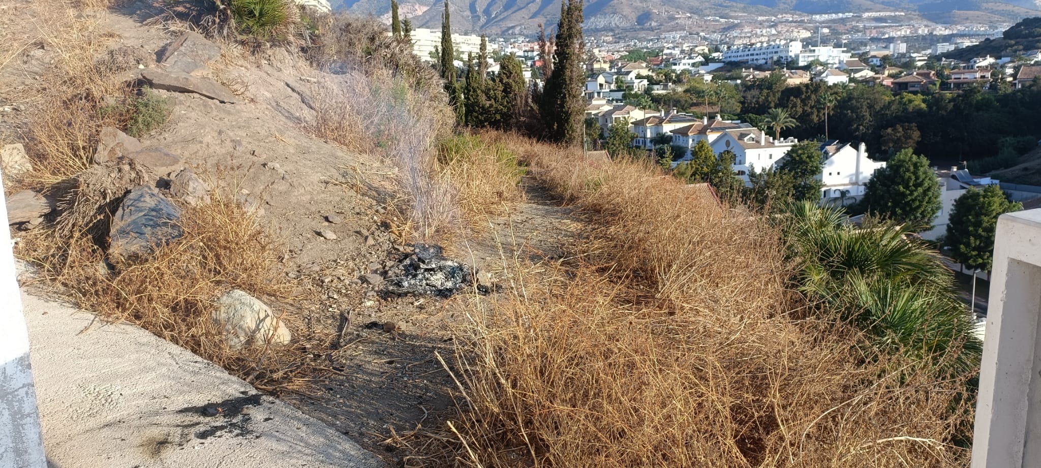 conato de incendio en Torrequebrada