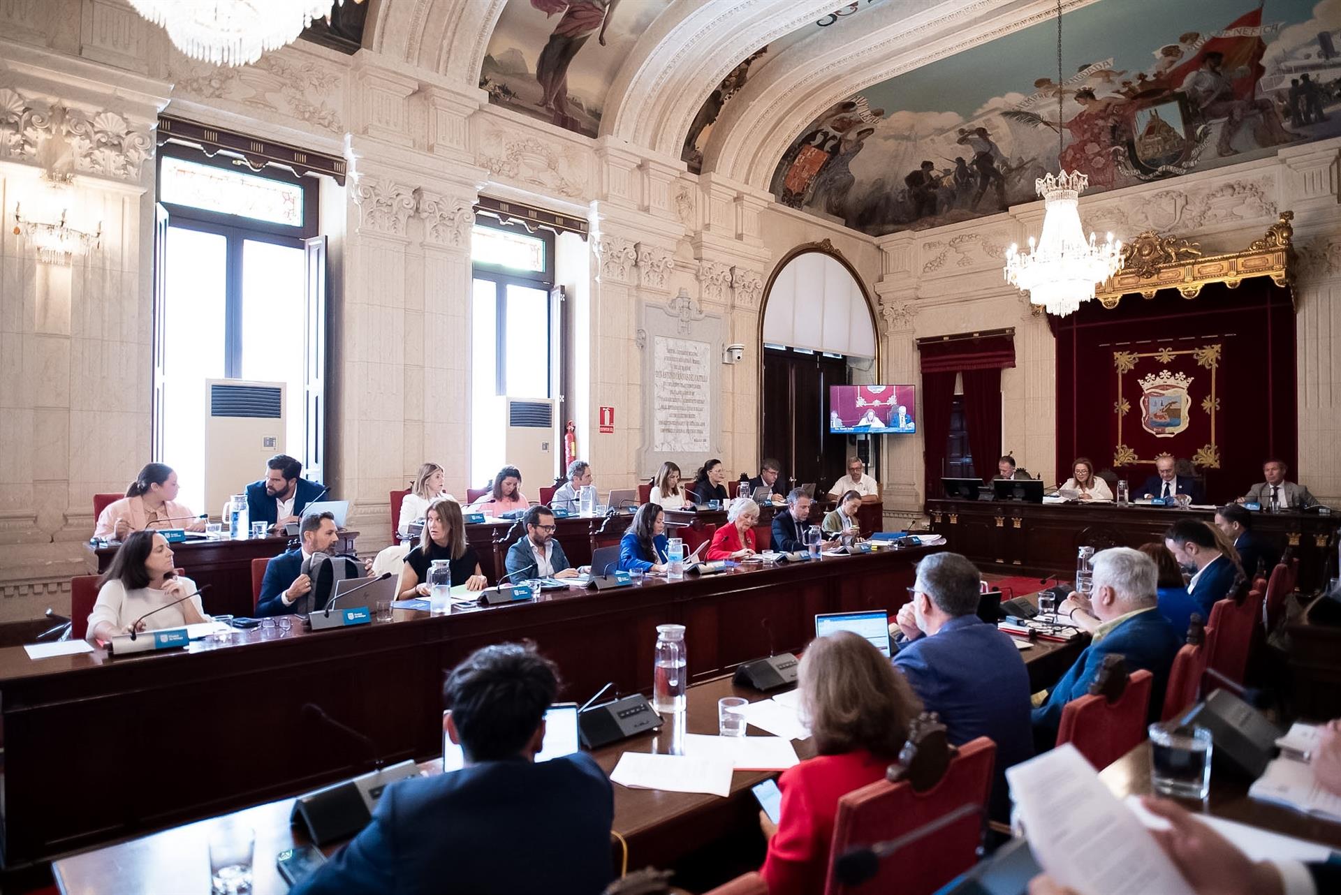 Pleno del Ayuntamiento de Málaga