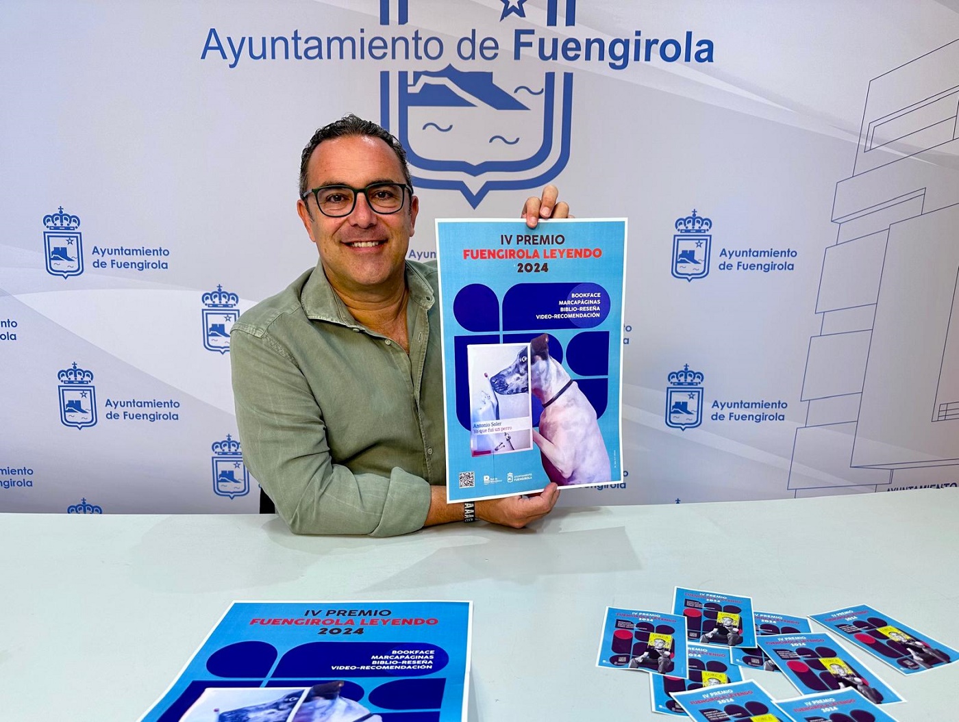 El edil de Cultura, Rodrigo Romero, presenta "Fuengirola Leyendo"