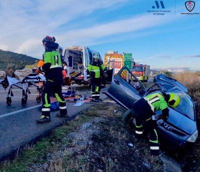 Accidente tráfico Casabermeja