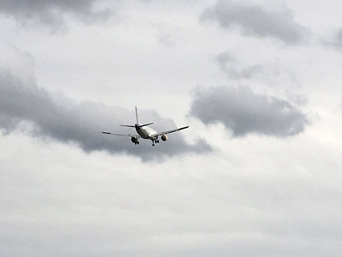 Vuelo Málaga-Bilbao desviado