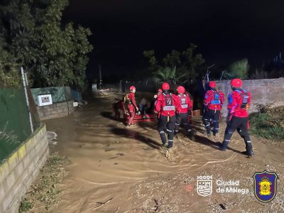 Bomberos rescate inundaciones