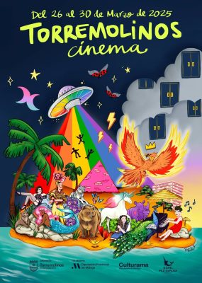 Cartel de Torremolinos Cinema por Pedrita Parker