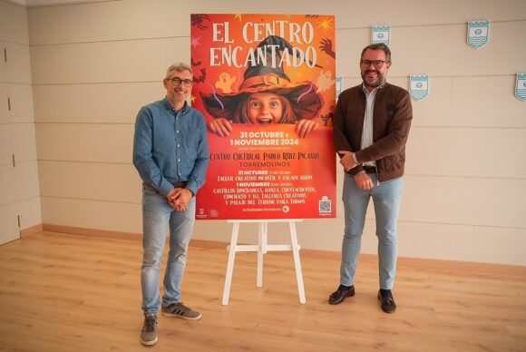 Presentación del Centro Encantado por Halloween en Torremolinos