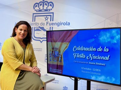 Isabel Moreno presenta los actos por el 12 de octubre en Fuengirola