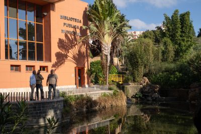 Olea informa de la limpieza de un lago del parque de La Paloma