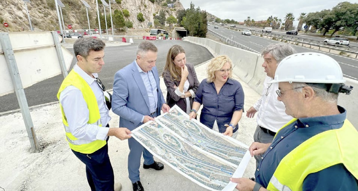 Remodelación acceso A7 en El Higuerón, Fuengirola