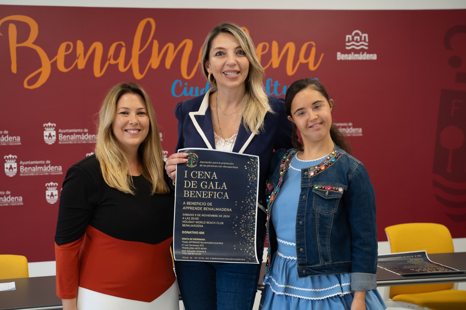 PResentación de la Gala Benéfica de Apprende Benalmádena