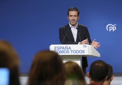 Borja Semper querella contra el PSOE