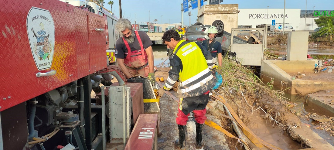 Bomberos Torremolinos DANA