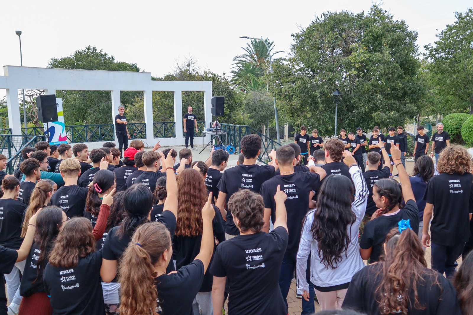 Clausura de las Jornadas de Adolescencia de Benalmádena con DA.TE Danza