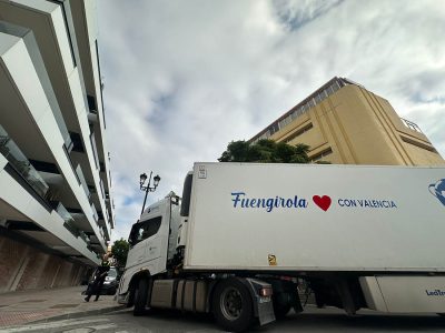 Fuengirola se vuelca con afectados de la DANA