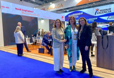 La edil de Turismo de Benalmádena, Presi Aguilera, en la World Travel Market