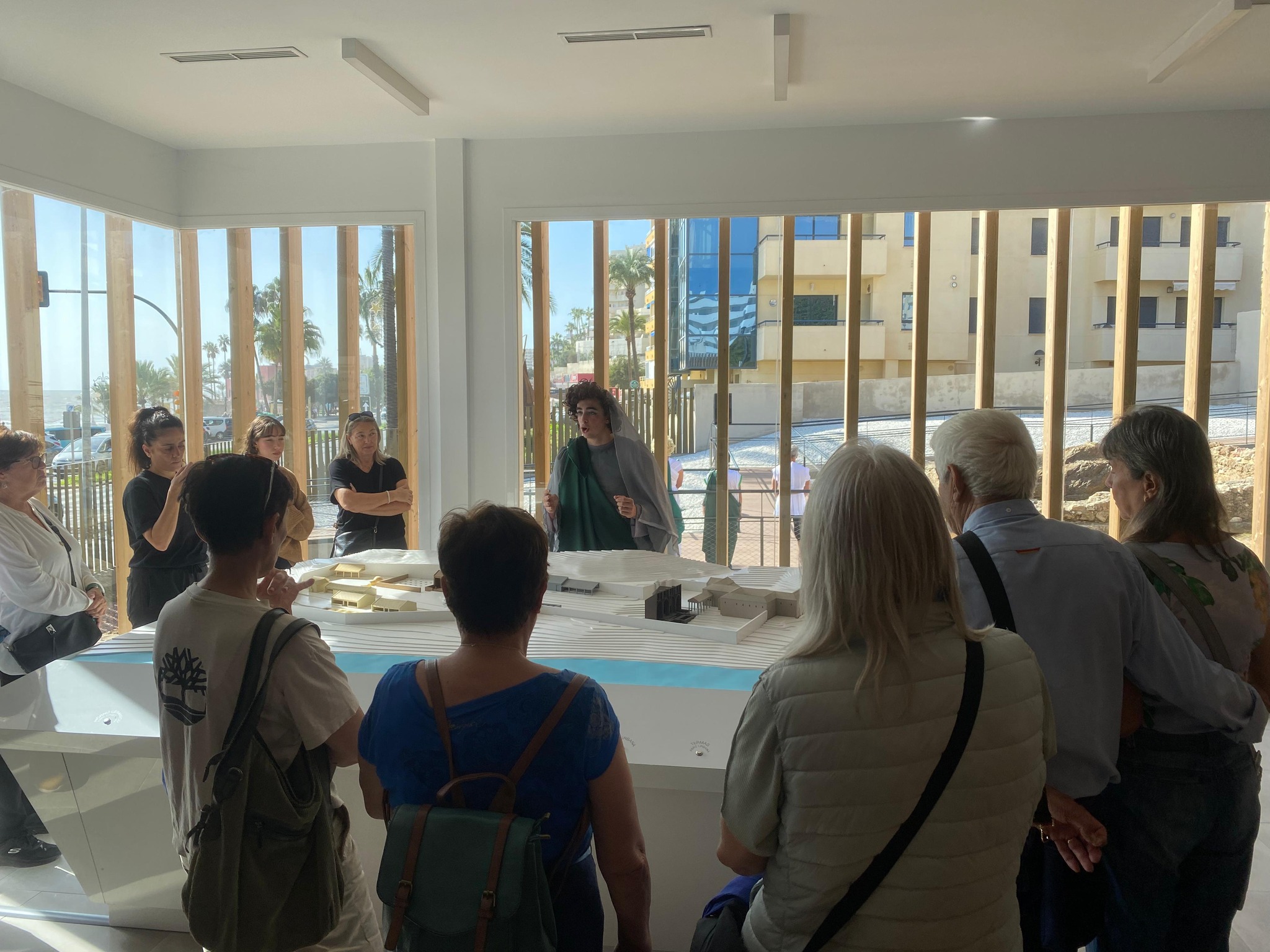 Recreación histórica en el Centro de Historia de Benalmádena