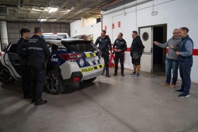 Relevo de la Policía Local de Benalmádena