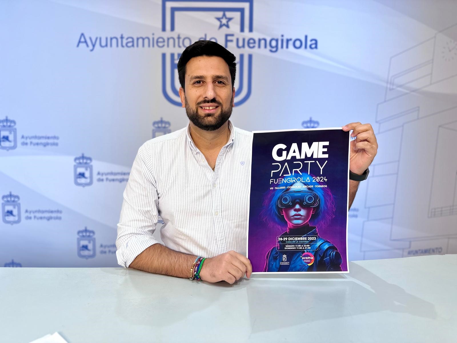 Isaac Vargas presenta una nueva edición de Game Party Fuengirola