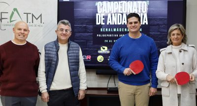 Benalmádena acoge el Campeonato de Tenis de Mesa de Andalucía