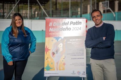 Presentación del Día del Patín Navideño