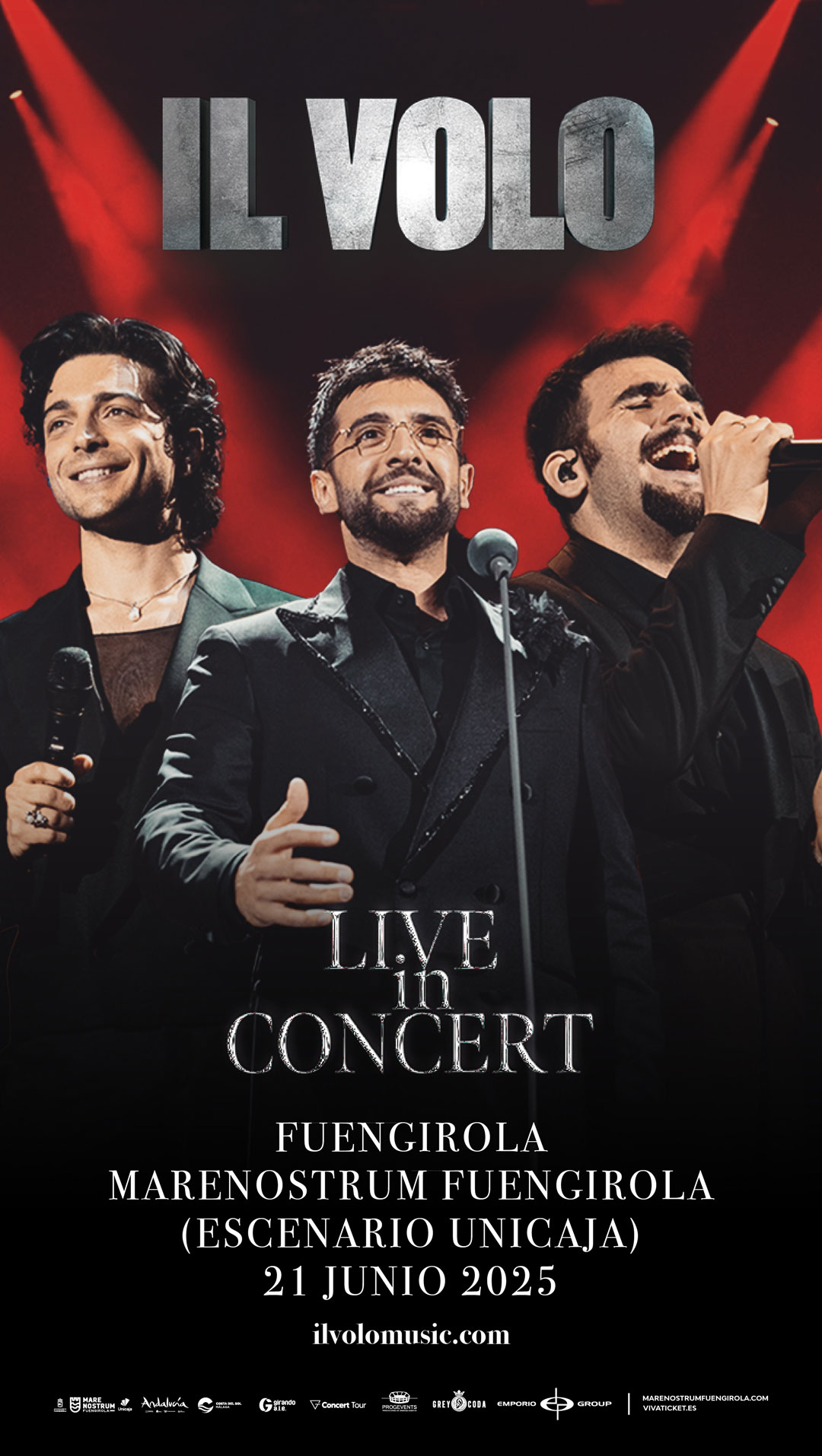 Il Volo estará en Marenostrum Fuengirola