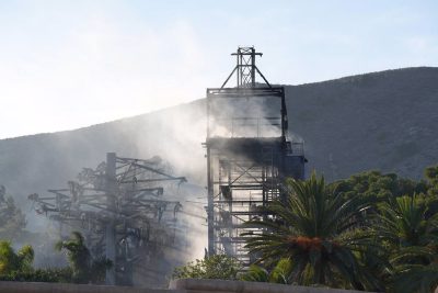 Incendio Parque Acuático Torremolinos