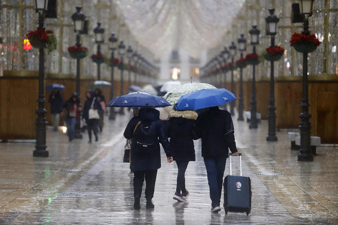 Lluvia Málaga