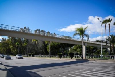 Paso peatonal elevado en La Colina, Torremolinos