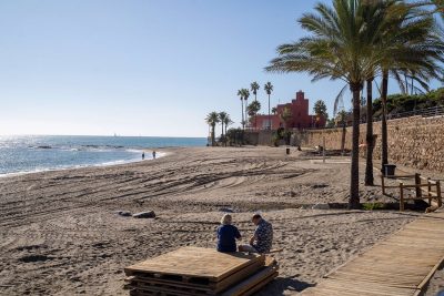 Benalmádena playa Santa Ana