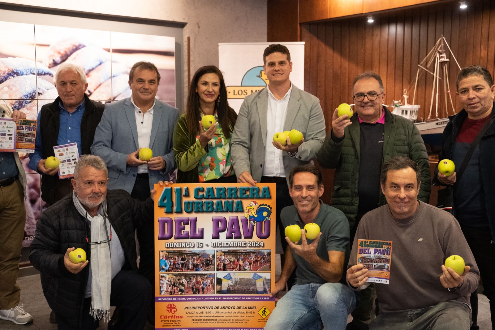 Presentación de la Carrera Urbana del Pavo de Benalmádena