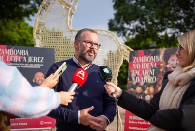 Presentación de zambombás navideñas en Torremolinos