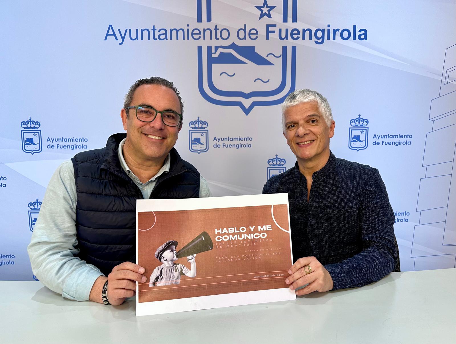 El edil de Cultura de Fuengirola presenta el taller intensivo de oratoria