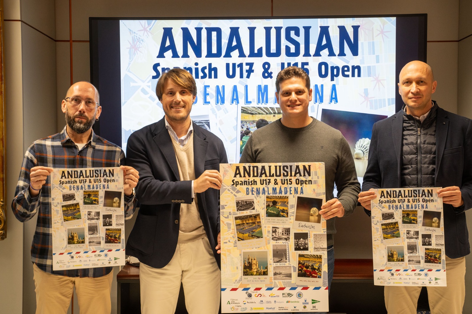 Presentación del Andalusian Open de Bádminton