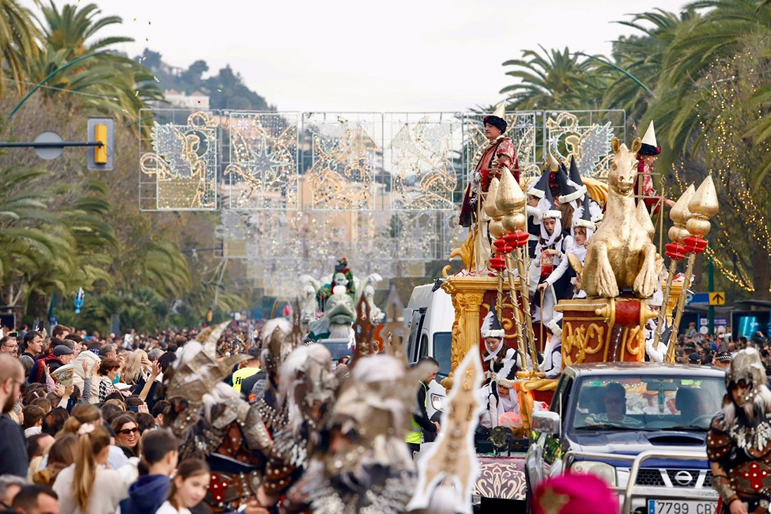 Cabalgata Reyes Magos Málaga