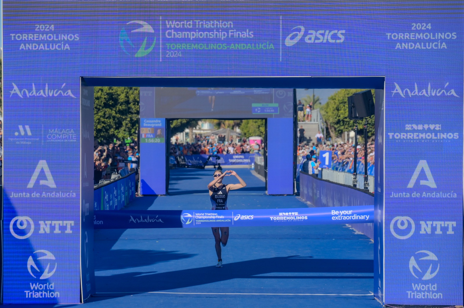 Final del Campeonato del Mundo de Triatlón de Torremolinos