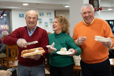 Chocolatada de Mayores en el Centro de Participación Activa "Anica Torres"