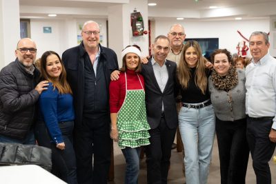 Chocolatada de Mayores en el Centro de Participación Activa "Anica Torres"