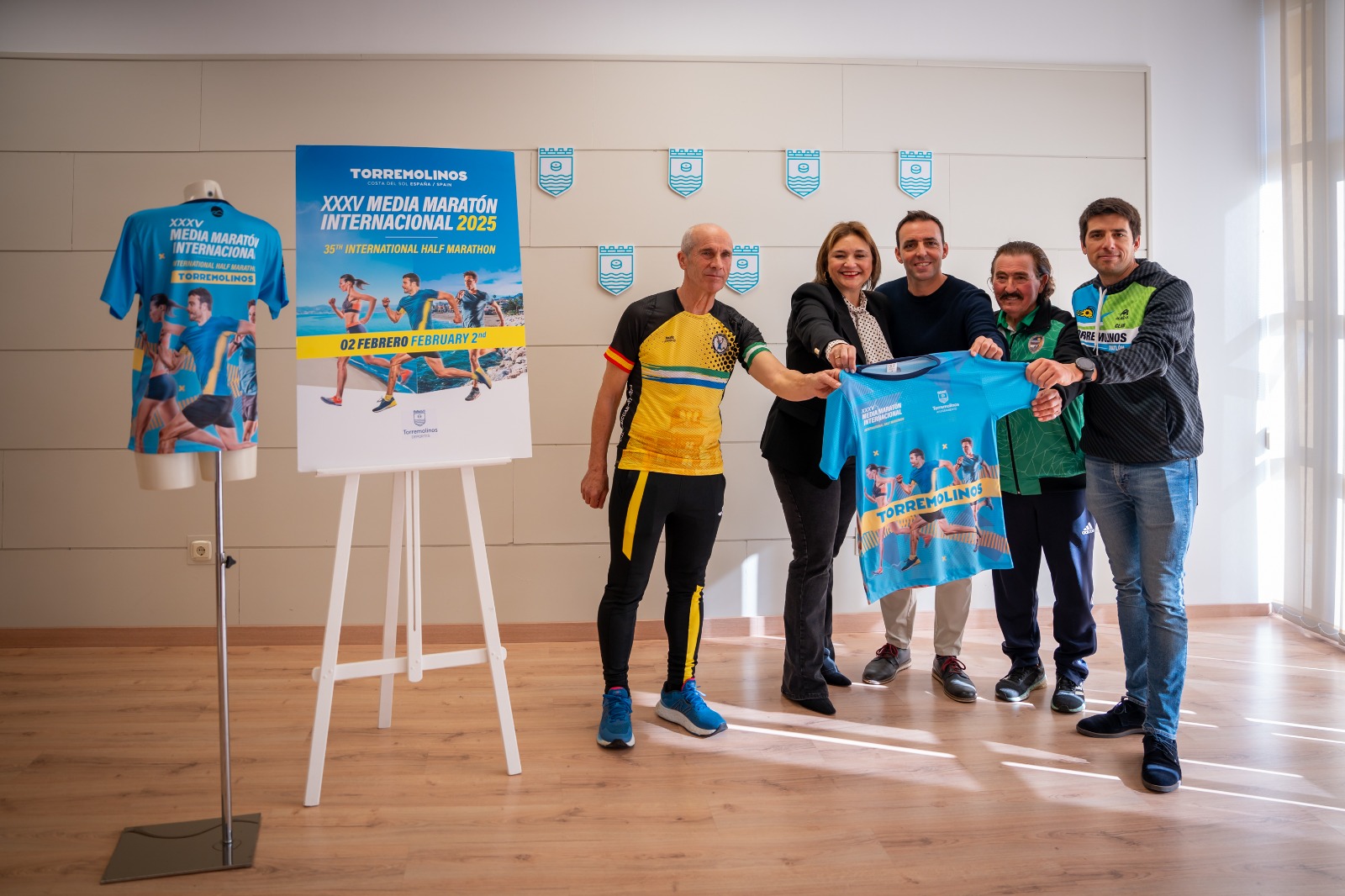 Presentación de la Media maratón de Torremolinos