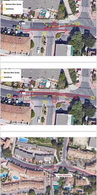 Plano de obras de abastecimiento de agua en Juan Luis Peralta