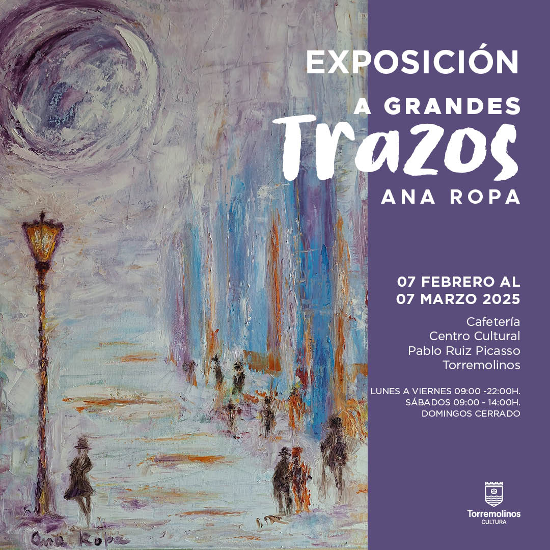 "A grandes trazos", exposición de Ana Ropa