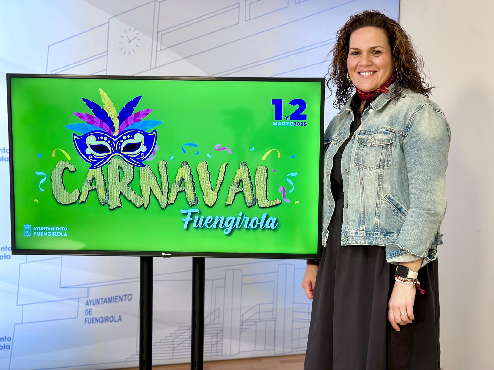 Isabel Moreno informa de las actividades del Carnaval de Fuengirola