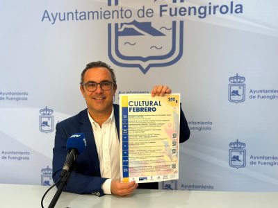 Rodrigo Romero presenta la programación cultural de febrero en Fuengirola