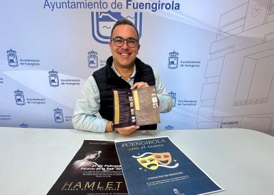 Rodrigo Romero presenta el programa de Fuengirola con el Teatro