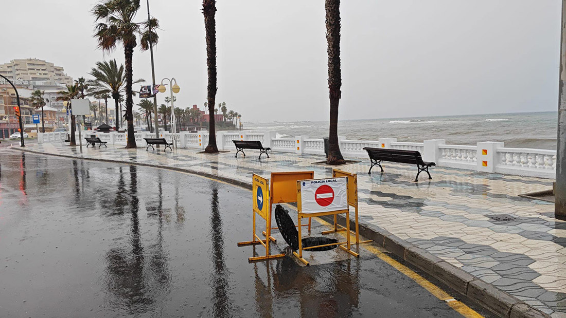 Benalmádena lluvias